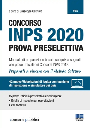 Concorso Inps 2020 Prova Presel.quiz fronte