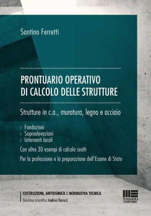 Prontuario Operativo Calcolo Strutture fronte