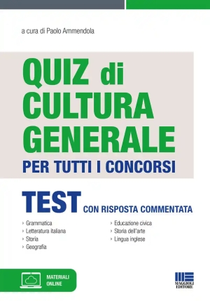 Quiz Di Cultura Generale Per Tutti I Concorsi fronte