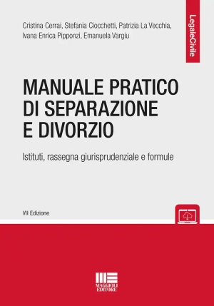 Manuale Pratico Separaz.divorzio 7ed. fronte