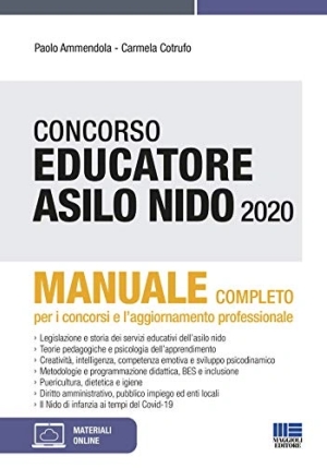 Concorso Educatore Asilo Nido Manuale fronte