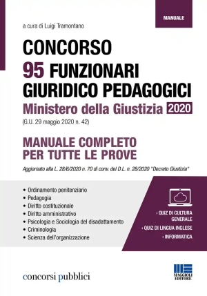 95 Funzionari Giurid.pedagocici Manuale fronte