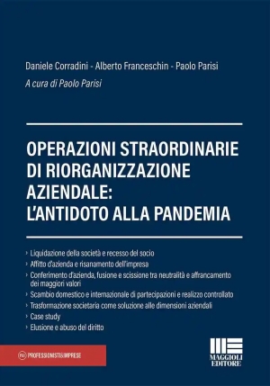 Operazioni Di Riorganizzazione Aziendale fronte