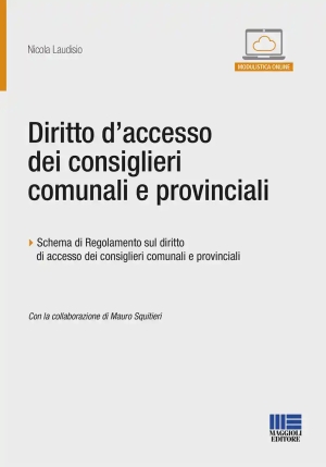 Diritto D'accesso Consiglieri Comunali fronte