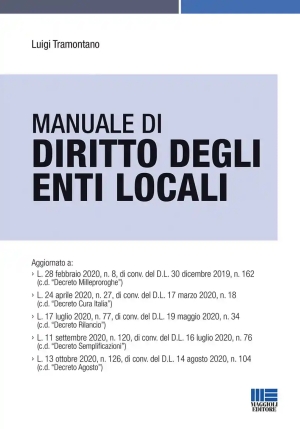 Manuale Diritto Enti Locali fronte