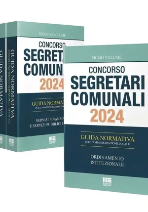 Kit 5v - Segretari Comunali 2024 fronte