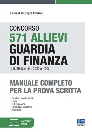 571 Allievi Guardia Finanza fronte