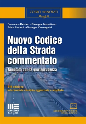 Nuovo Codice Strada Commentato 8ed. fronte