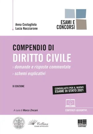 Compendio Diritto Civile 2021 11ed. fronte