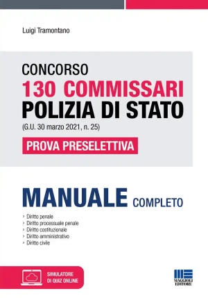 130 Commissari Pol.stato Manuale Presel. fronte