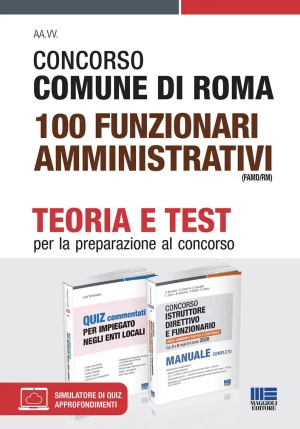 Kit 100 Funzionari Amm.vi Com.roma fronte