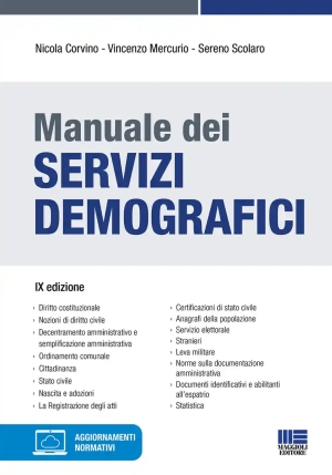 Manuale Servizi Demografici 9ed. fronte