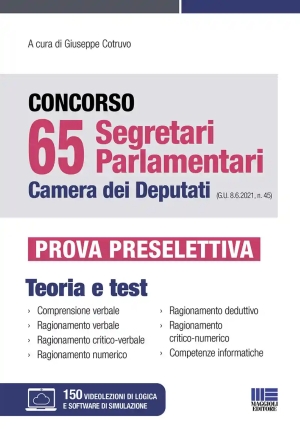 65 Segretari Parlamentari Cam.deputati fronte