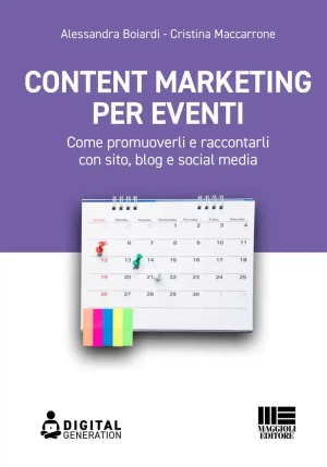 Content Marketing Per Eventi fronte