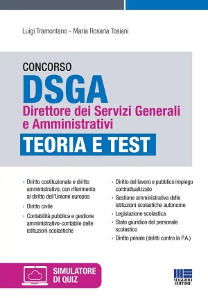 Concorso Direttore Dsga Manuale 2ed. fronte