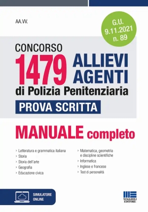 1479 Allievi Agenti Polizia Penitenz. fronte