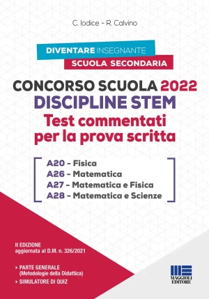 Concorso Stem Test Comm.matematica Fisic fronte