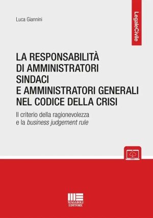 Responsabilita Amm.ri Sindaci Cod.crisi fronte