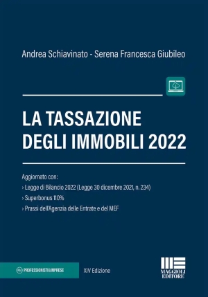 Tassazione Degli Immobili 2022 14ed fronte