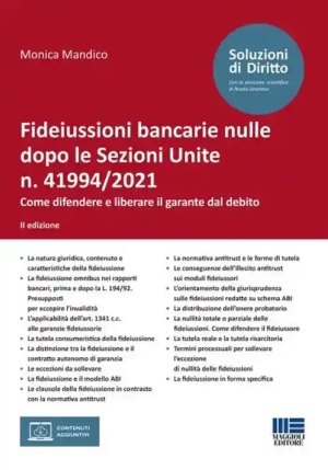 Fideiussioni Bancarie Nulle fronte