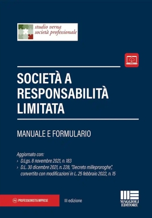 Societ? A Responsabilit? Limitata. Manuale E Formulario fronte