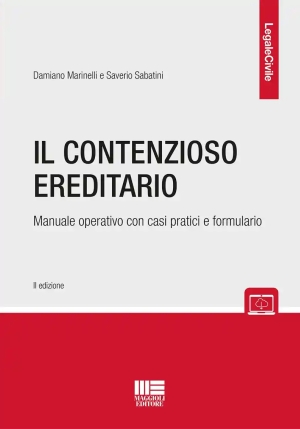 Contenzioso Ereditario 2ed. fronte