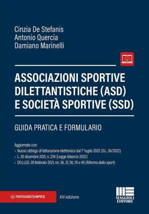 Associazioni Sportive Dilettantistiche (asd) E Societ? Sportive (ssd) fronte