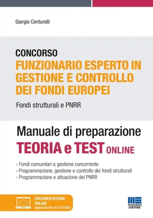 Manuale Prep.concorsi Funz,esperto Gest. fronte