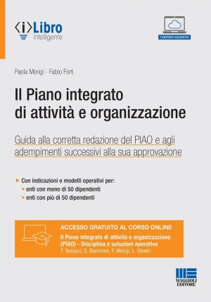 Piano Integrato Attivita' E Organizzaz. fronte