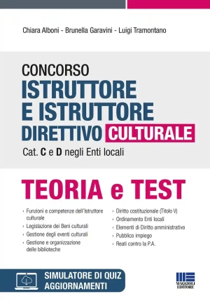 Concorso Istruttore Culturale Enti Local fronte