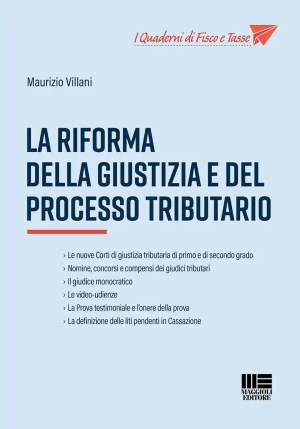 Riforma Giustizia Processo Tributario fronte