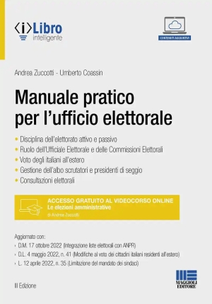 Manuale Pratico Ufficio Elettorale 3ed. fronte