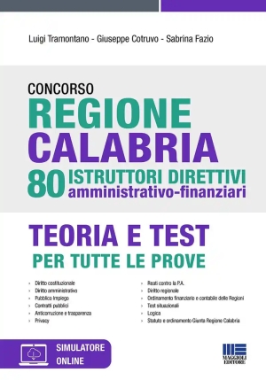 80 Istruttori Direttivi Calabria fronte