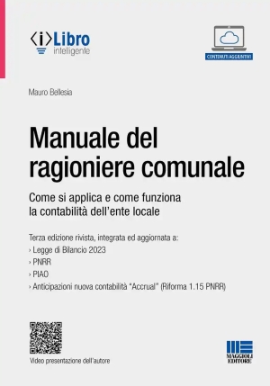 Manuale Ragioniere Comunale 3ed. 2023 fronte