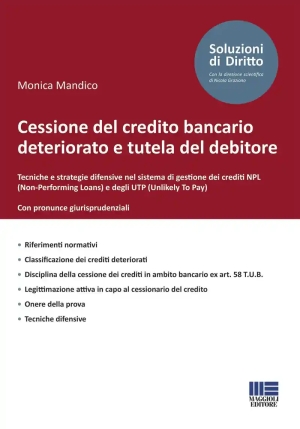 Cessione Credito Bancario Deteriorato fronte