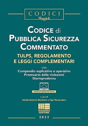 Codice Pubblica Sicurezza Commentato fronte