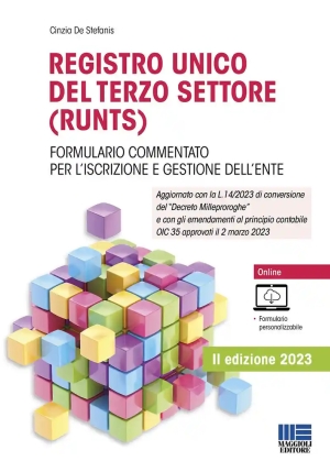 Registro Unico Terzo Settore Runts 2ed. fronte