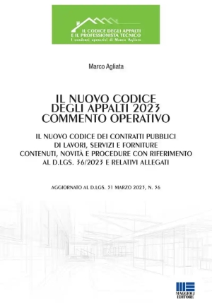 Nuovo Codice Appalti 2023 Comm.operativo fronte