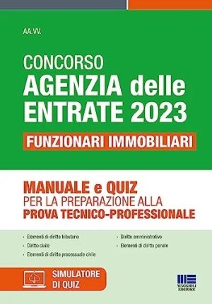 Agenzia Entrate - Funzionari Immobiliari - Prova Tecnico Professionale fronte