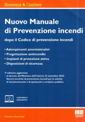 Nuovo Manuale Prevenzione Incendi 5ed. fronte