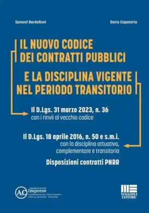 Nuovo Cod.contratti Pubblici Disciplina fronte