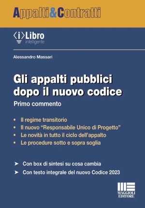 Appalti Pubblici Dopo Nuovo Codice fronte