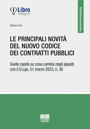 Principali Novita' Nuovo Cod.appalti fronte