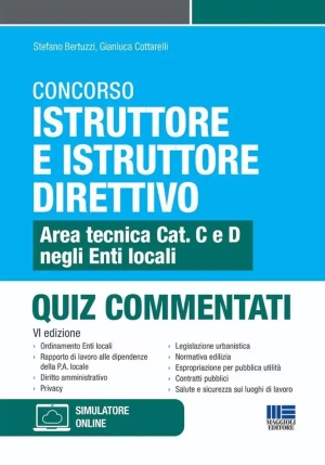 Quiz Commentati Istruttore Tecnico 6ed. fronte