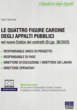 Le Quattro Figure Cardine Degli Appalti Pubblici fronte