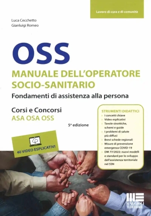 Oss - Manuale Operatore Socio-sanitario fronte