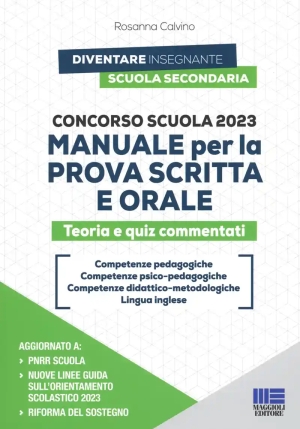 Concorso Scuola - Manuale Prova Scritta + Orale fronte