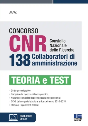 138 Collaboratori Amm.ne Cnr Teoria Test fronte