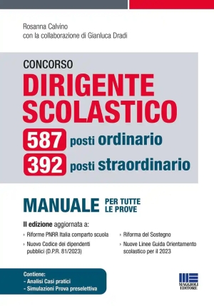 Dirigente Scolastico Manuale 2ed. fronte