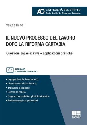 Nuovo Processo Lavoro Dopo Cartabia fronte